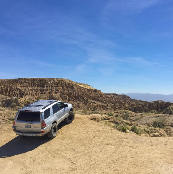Off-roading Anza Borrego