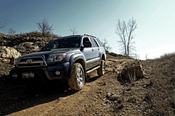 off-roading for the first time