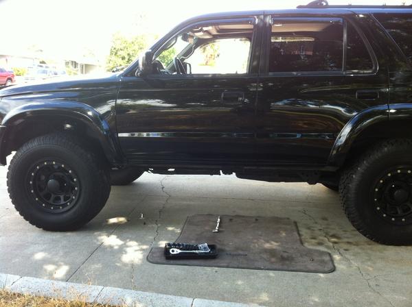 Off with the running boards