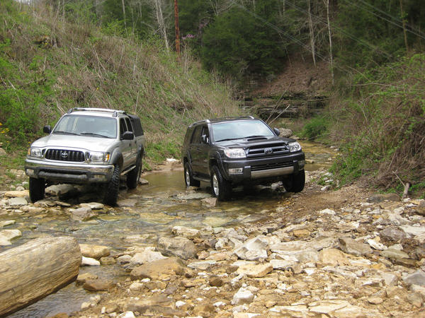 Offroading in Slade county