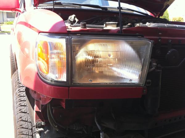 Old Headlight and Corner