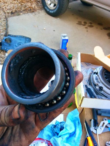 Old throw out bearing