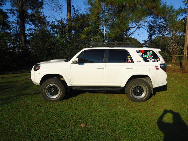 OME 885 2" front, Traxda 1.25 spacer rear