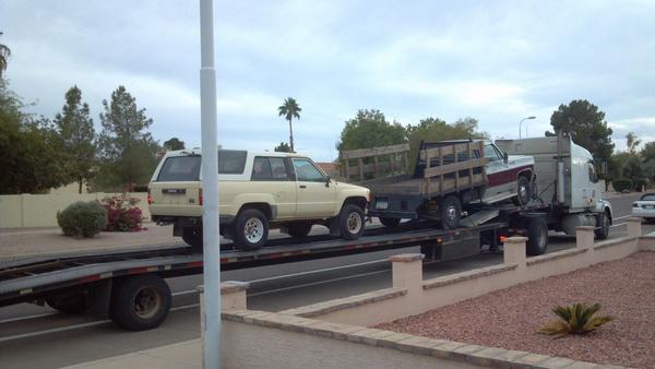 On it's way home from 29 years in AZ