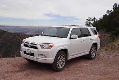On Rampart Range road overlooking Colorado Springs