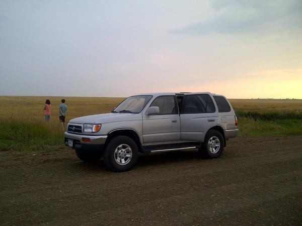 on the prairie near Lethbridge