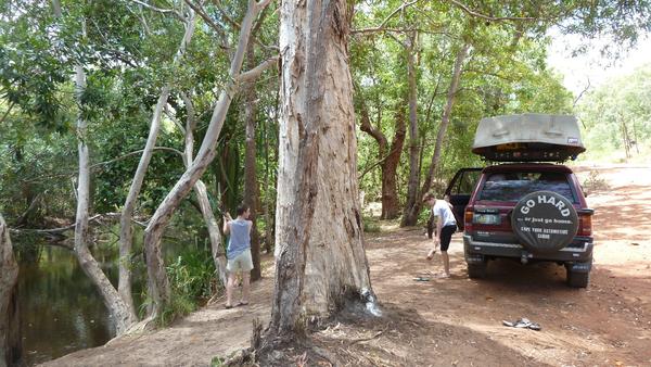 On the way to Cape Melville. Isabella Creek.