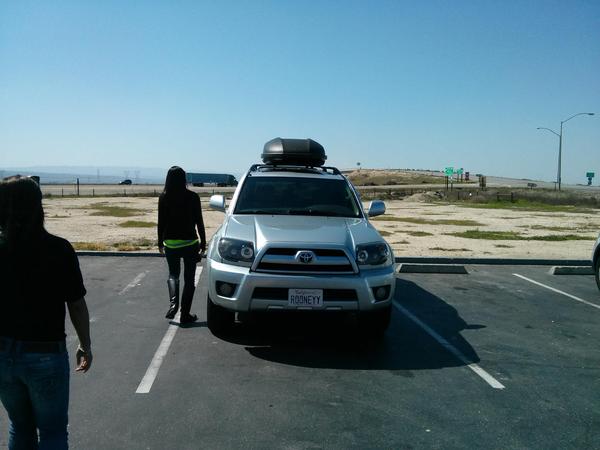 On the way to SF, fuel stop!