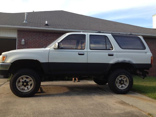 One more... Need some fender flares to complete the rust "cover up".