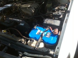 Optima blue top. "a massive basterd" 1000 CA and Deep Cycle in 1 battery