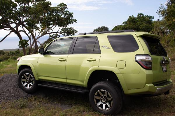 Our 4Runner on our KonaTrue coffee farm here on the Big Island of Hawaii.