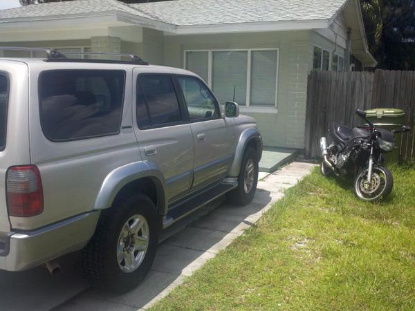 Our two vehicles
