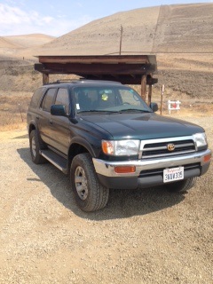 Out at Carnegie in Livermore, CA. First time testing out offroad.