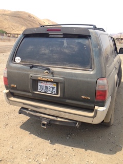 Out at Carnegie in Livermore, CA. First time testing out offroad.