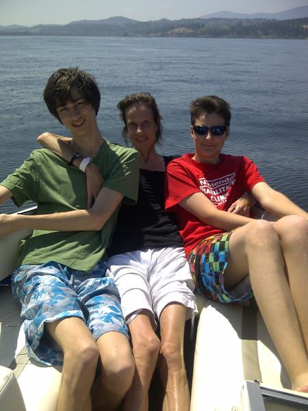 Out on the Lake, last weekend!!! Great use for my trusty 4Runner!