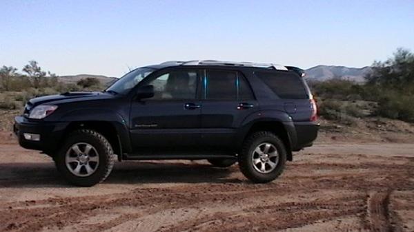 Out Playing around Table Mesa in Arizona. I had just installed the Cornfed 3/2 Spacer lift and the Jeep Rubicon 255/75R17 Mud Terrain tires.