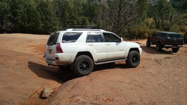 ....out the ditch