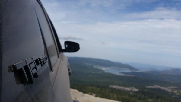 Over looking shaver lake, ca
