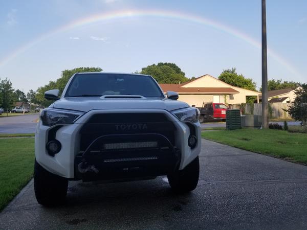 Over the rainbow!