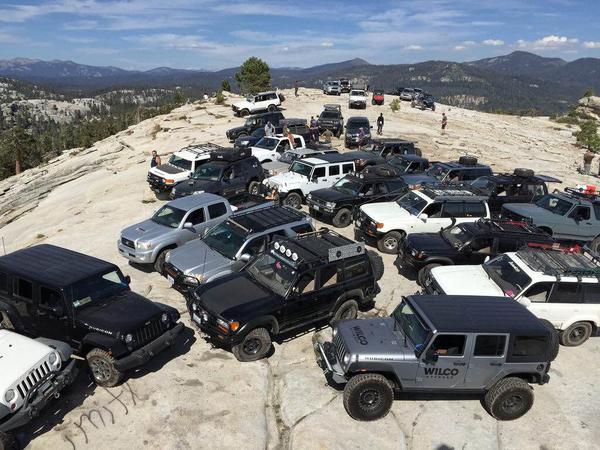 Overland Bound Rally- Summit of Bald Mountain CA