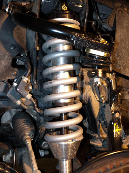 Overland Warehouse/Radflo 2.5 suspension  installed