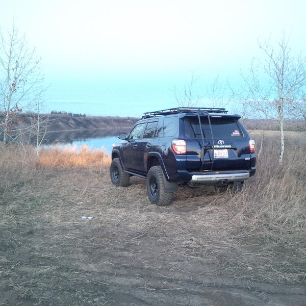Overlooking the North Saskatchewan River