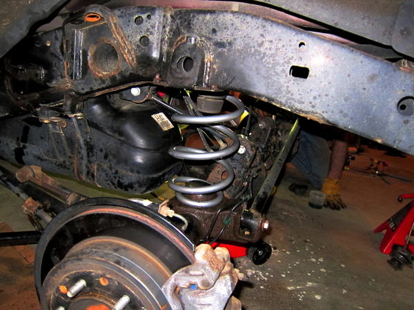 OW 2.5: Eibach rear springs
