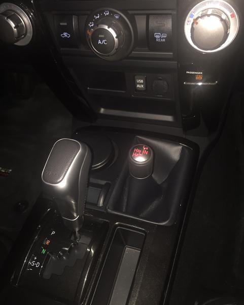 Painted shift knob