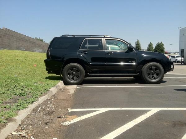 Painted the rims black