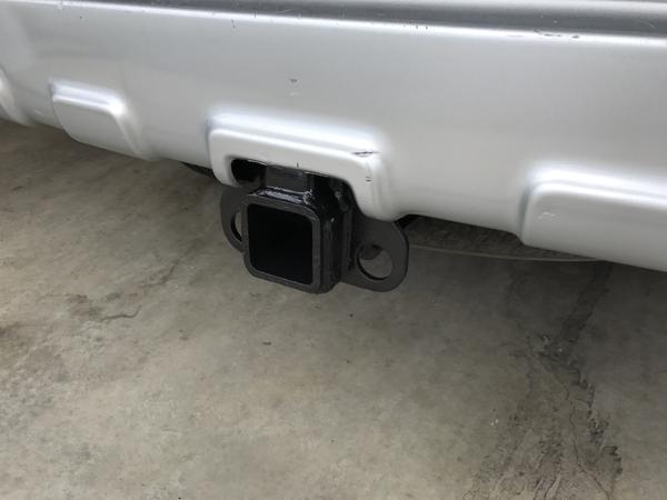 painted the tow hitch
