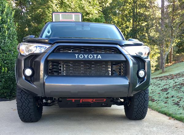 Painted TRD skid plate