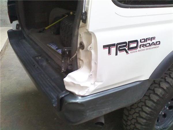 Painting the dent