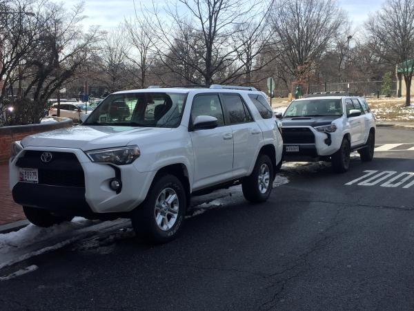 Parked at work