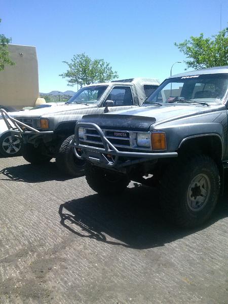 Parked next to the only built extended cab 1st gen pickup in town