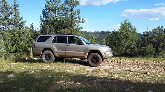 Parked @ top of clear creak
