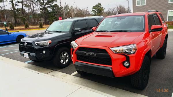 Parking beside my neighbors sr5.
