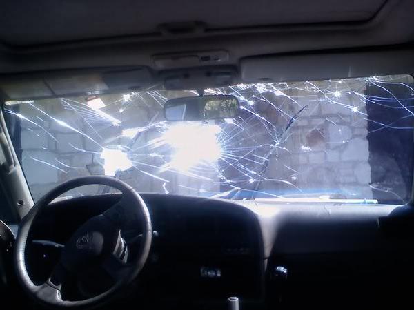 Part of getting a $600 4Runner - Expecting to replace the windshield.