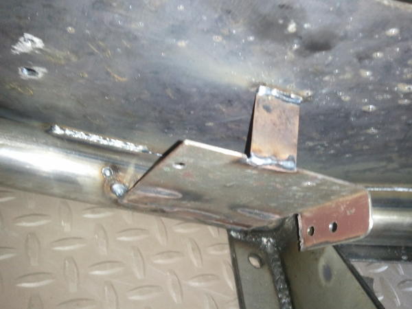 passenger side stock fog light mount.