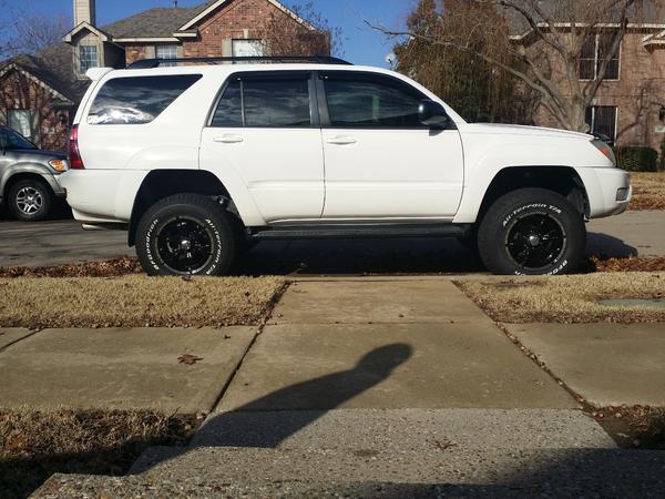 Passenger Side with new tires and touch up paint!