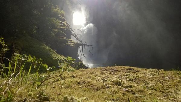 Peaches & Cream waterfall - Squamish, B.C.