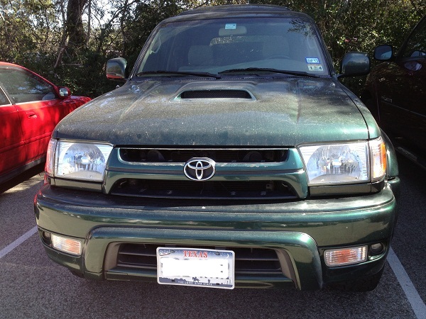 Phase 1 of "Hibachi" Grille Mod - cut out the grilles. Need to sand, touch up and paint.