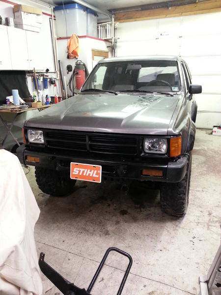 phone pic 1 27 13 004 Painted grill and bumper