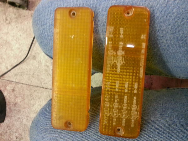 phone pic feb 3 001 winning bid on ebay $10.00 not bad they needed a little polishing, look great with LED bulbs.