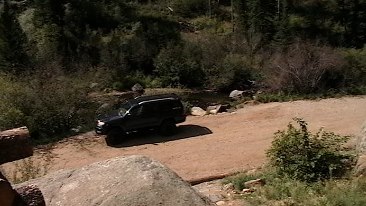 Picture next to Boulder Creek.