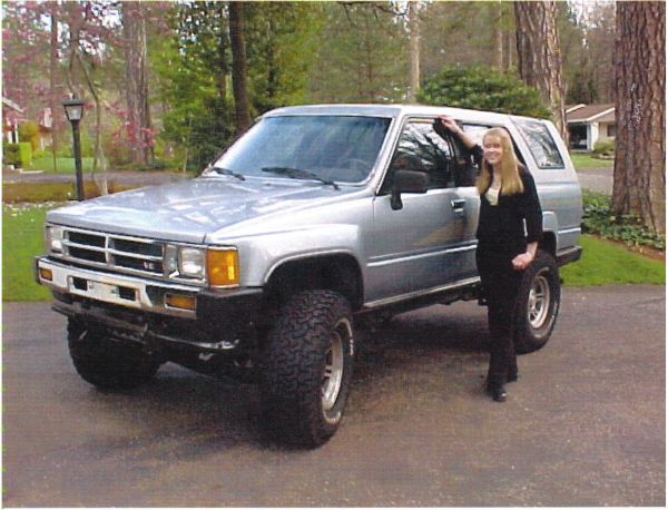 Picture of me when I was 16 with my stepdad's first runner, it was an '89, last year the back piece came off. We both loved this Runner! Now we both h