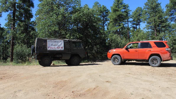 Pinzgauer near Prescott
