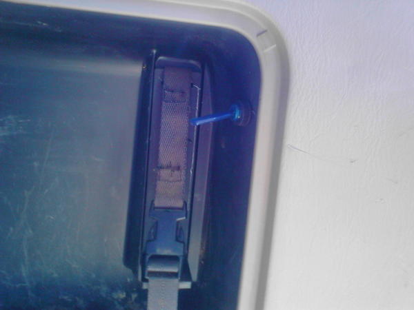 Placed switch inside storage compartment out of sight and out of the way but easy to access.