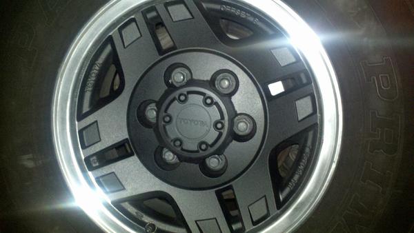 Plasti-Dip, sprayed...not dipped.