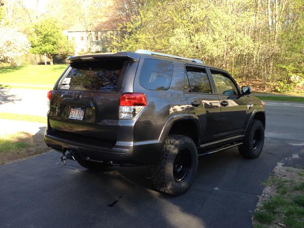 Plasti Dipped chrome trim
