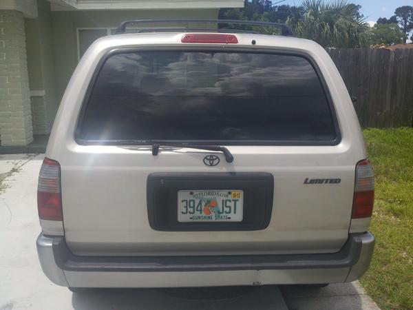 Plasti-dipped license plate surround and emblems